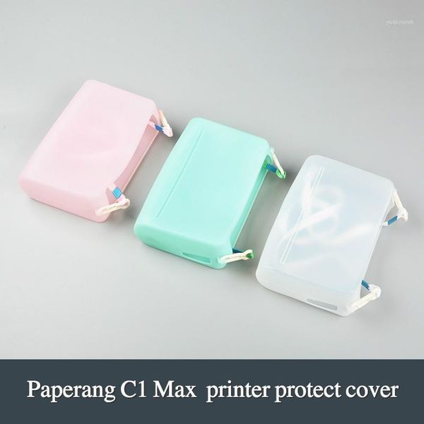 

printers paperang c1 max printer protective case soft silica gel protect shell only cover,not include printer1