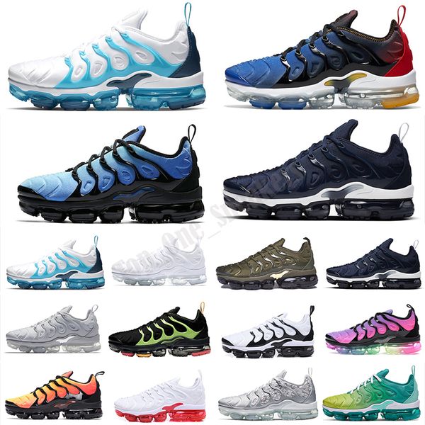 

black electric green tn plus shoes triple black metallic gold noble red white pink sea women shoes usa sneakers trainers