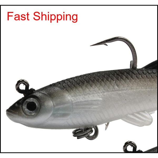 

1pcs 8cm 14g jigs fishing hooks fishhooks 6# hook soft baits & lures artificial ba qylafd bdepack2001