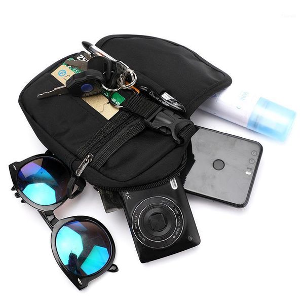 

waist bag men women fanny pack phone wallet pocket women belt purse keychain bag1