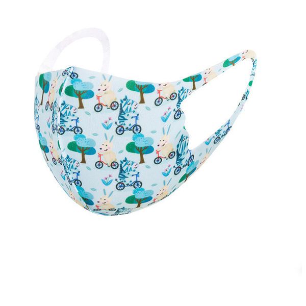 

u50snu factory price kids face cartoon animal printed bear dust washable mouth masks reusable mask protective children fashion 4 n