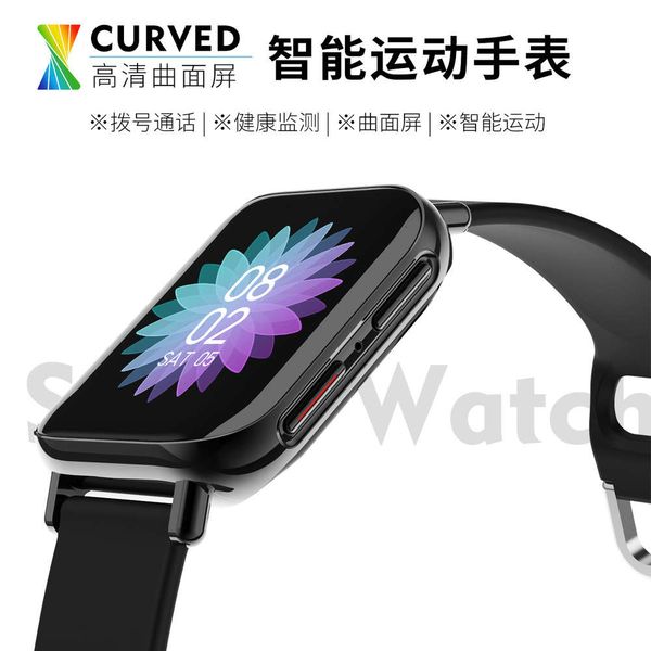 

touch talkable bracelet m96 step meter belt bluetooth smart watch ios android heart rate blood prsure phone 2502