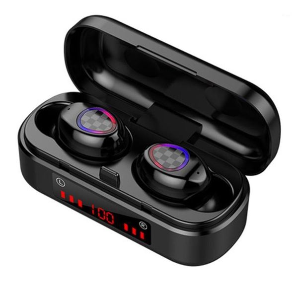 

wireless headset touch control sports waterproof 3d stereo durable practical portable sports wireless headset1