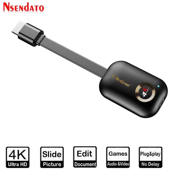 

mirachreen g9 plus 2.4g / 5g 4k беспроводной h.265 wi-fi дисплей дисплей зеркала miracast airplay dlna приемник для projec bbyvjh, Silver