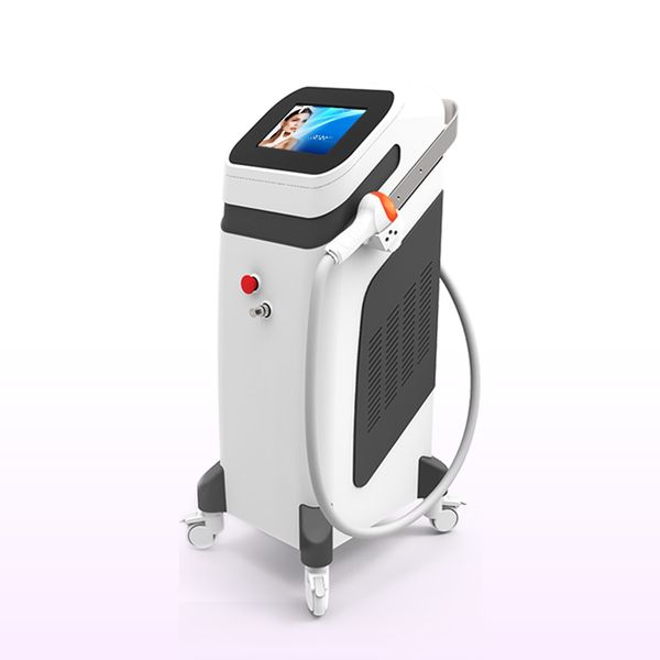 

1200w laser hair removal beauty equipment 808nm diode laser hair removal 755 nm 808 nm 1064 nm nd yag laser hair removal machine, Black