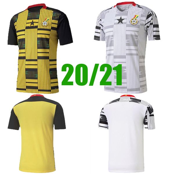 

20 21 21 гана томас футбол джерси 2020 главная schlupp kudus j.ayew caleb ekuban samuel owusu футбол футбол рубашка национальная футбольная, Black