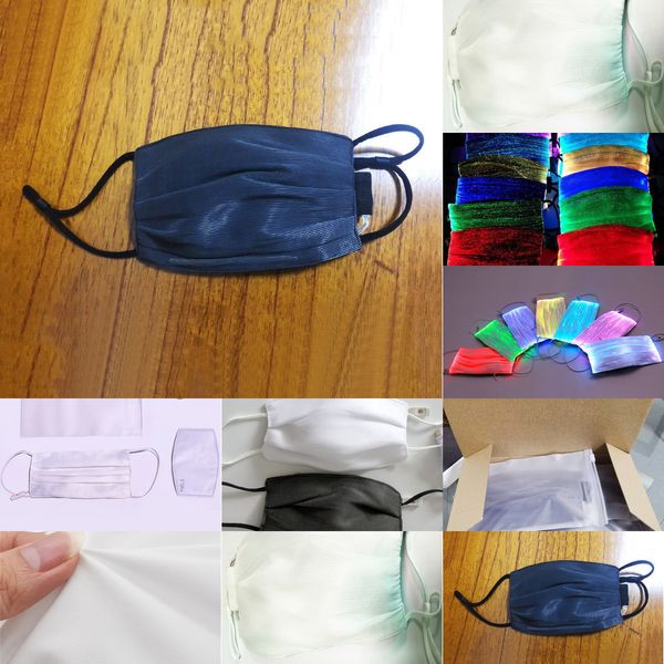 

wholesale led colorful stage bungee usb new charging cold light luminous mask with ing