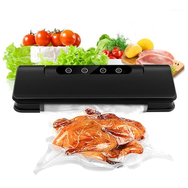 

vacuum food sealing machine sealer automatic preservation with intelligent led indicator light 15 pcs bags1