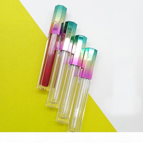 

30 50шт 5мл пустой восьмиугольная 3 цвет градиент lip gloss tube, 5ml lipgloss tube, diy gradient помада контейнер бесплатная доставка