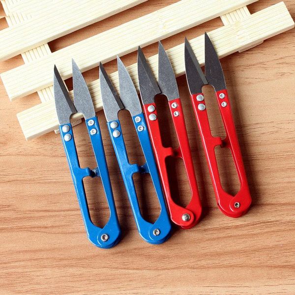 

u shape scissors stainless steel embroidery scissors yarn trimming sewing craft small clippers cutting tool multicolor 1pcs e wmthkc