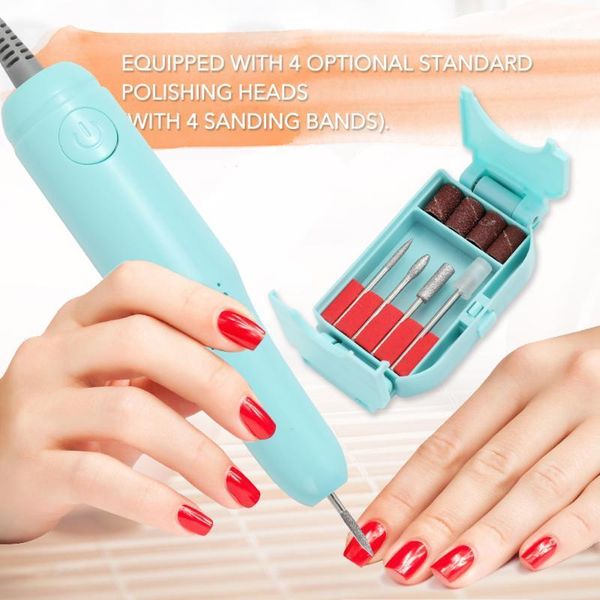 

feet care nail drill machine 25000rpm adjustable mini drill professional art electric pen manicure nail polish tool1