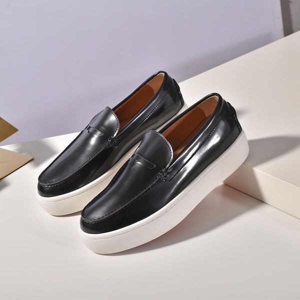 

men women shoes red bottom sneakers genuine leather blue velvet fishnet glitter trainers footwear 38-46, Black