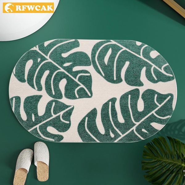 

cushion/decorative pillow green leaf pattern anti-slip suede carpet door mats doormat kitchen floor mat bathroom rug tapete para sala home d