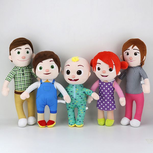 

new cocomelon jj little boy plush dolls watermelon cocomelon children's jojo doll