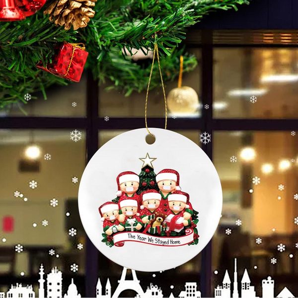 

2020 christmas party decoration new christmas tree decoration lighted pendant faceless old man pendant decoration d3 bbynyt
