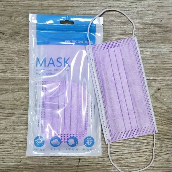 

fashioncartoon kids masks 8 colors 10pcs individual pack designer face mask fashion child children 3 layers disposable s u5zhw