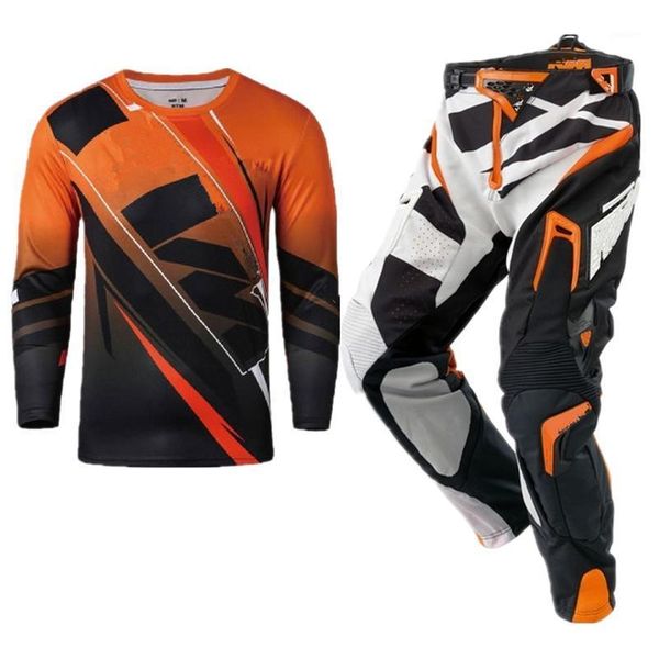

motorcycle apparel mx motocross jersey and pants racing gear set mountain bike suit riding combination1