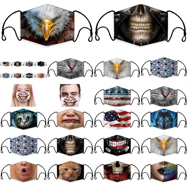 

cycling face kids masks mask breathing designer valve pm2.5 anti-pollution facemask activated carbon filter washable mask#377