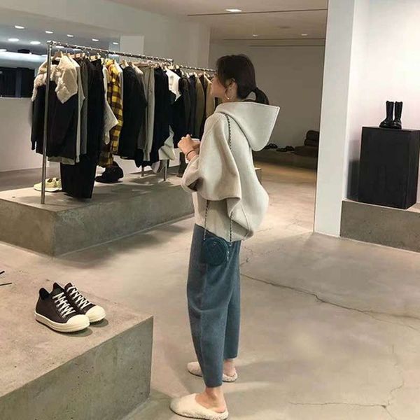 

autumn winter 2020 new large women's with fat mm temperament and two pieces of western style clothes, Black
