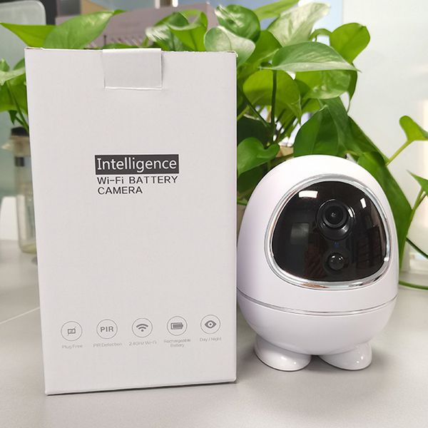 W5 Bateria Câmera Home Segurança Sem Fio Wi-Fi Inteligente Inteligente 1080p Smart Surveilance IP Câmeras Night Vision CCTV