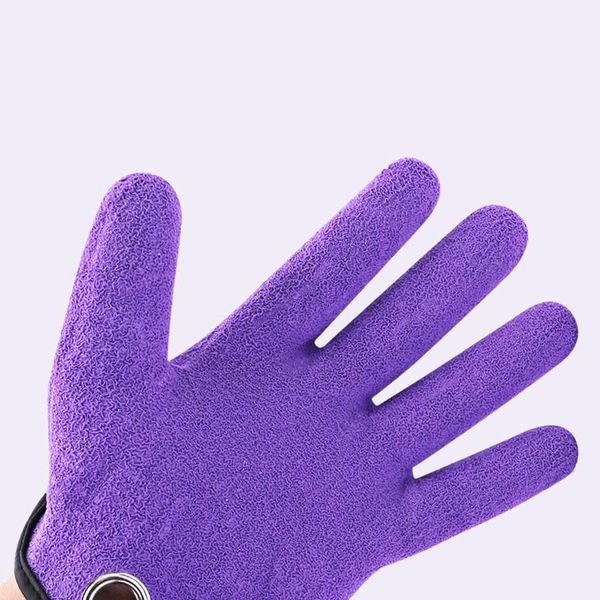 

1pcs fishing catching gloves protect hand from puncture scrapes fisherman professional catch fish and with magnet release wmtchs xhlove