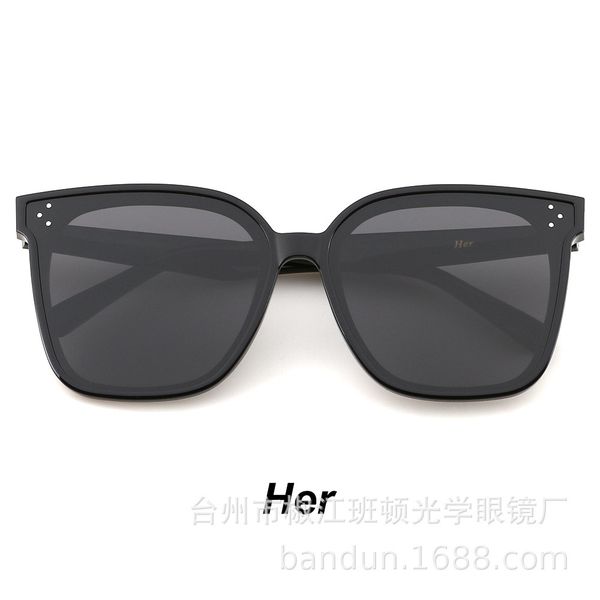 

2020 gmher tr90 polarized sunglasses fashion style, White;black