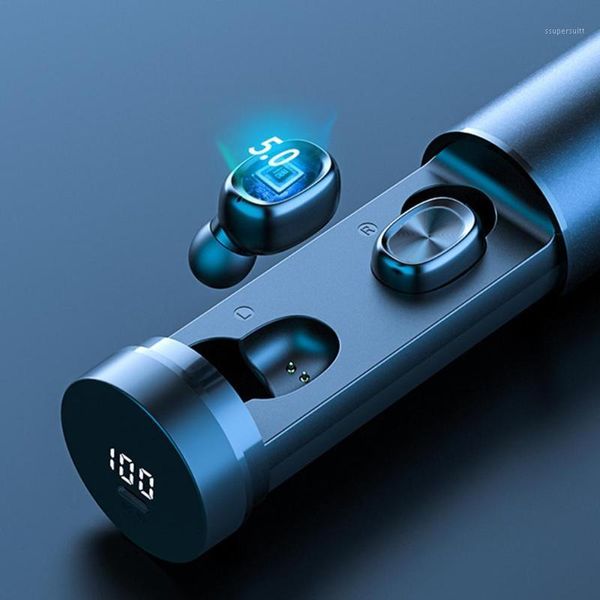 

b9 mini tws bluetooth 5.0 charging box wireless hifi in-ear earbuds earphones stereo sports waterproof earbuds headsets1