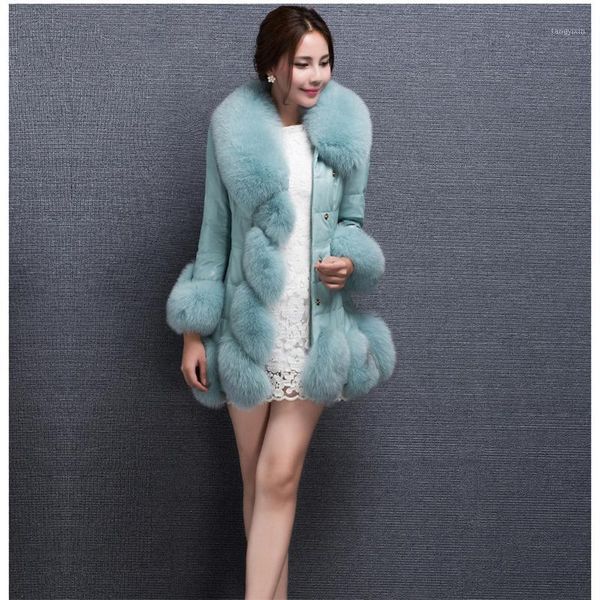

faux fur coat women 2019 new winter korean long sleeve white purple black s-3xl plus size thick fashion faux fur jacket jd3871