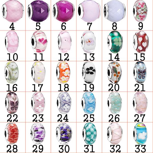 

fahmi 925 sterling silver original noble bead women jewelry custom zircon glass bead