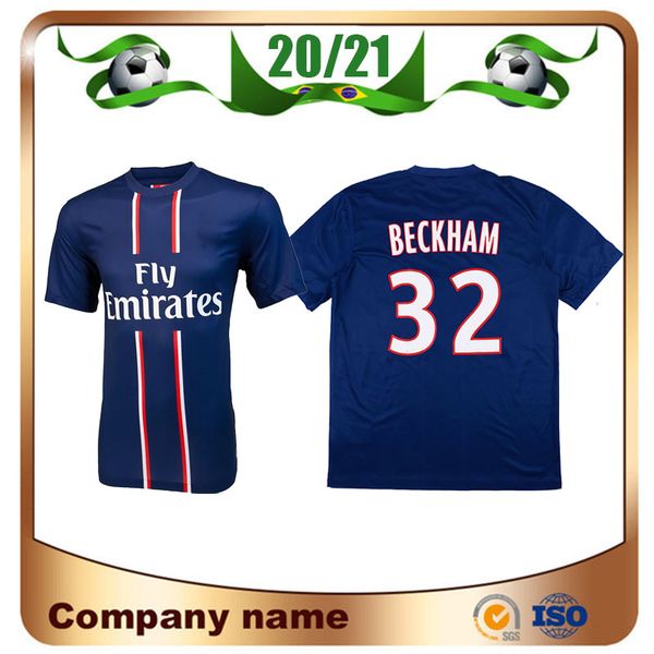 

12/13 retro version paris soccer jerseys home #34 beckham soccer shirt ibrahimovic pastore lavezzi menez t.silva matuidi verratti football u, Black;yellow