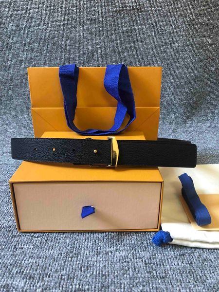 

factoryqm0mbrand colors women genuine leather 3 belt with box designers men designer belts 125, Black;brown