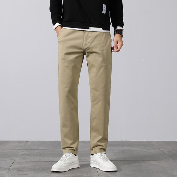 

large casual loose straight men's fattening stretch pants, Black