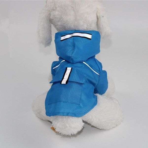 

reflective dog raincoat waterproof clothing for dog rain jacket poodle bichon pomeranian schnauzer dog apparel outfit dropship bbykhb