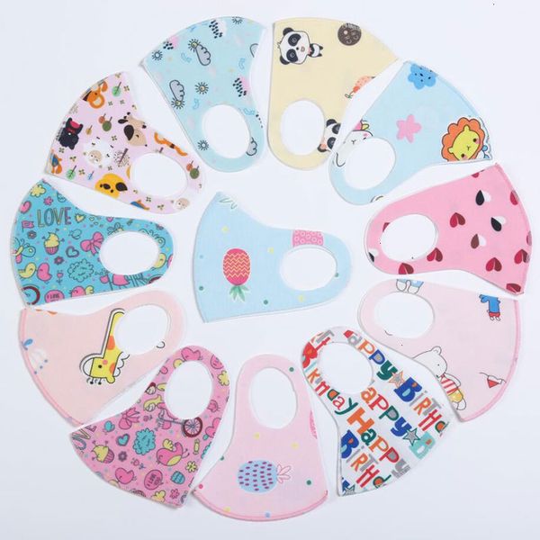 

anti-pollution boys cool girls pm2.5 children cartoon mouth face masks kids anti-dust breathable earloop washable reusable cotton mask ub18