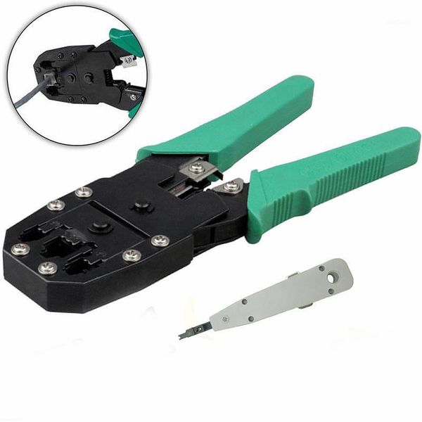 

computer network repair tool kit lan cable tester wire cutter screwdriver pliers crimping maintenance tool set bag1