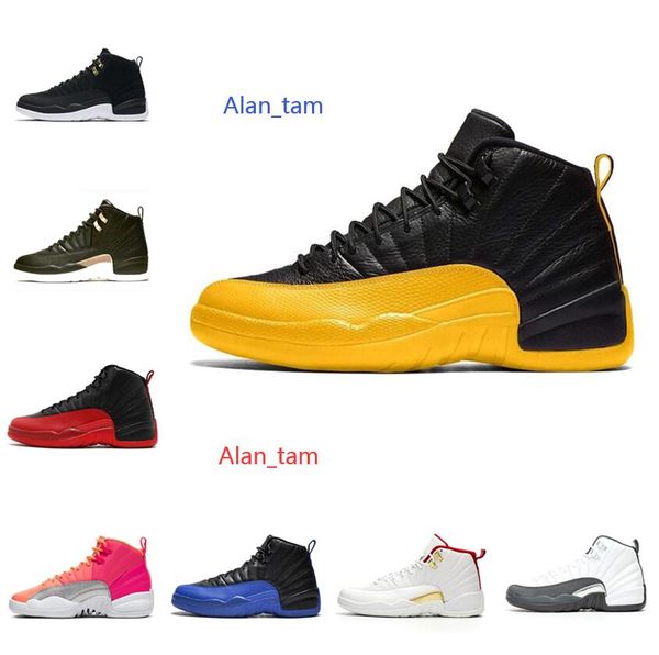 

men basketball shoes game royal university gold reptile punch dark grey wings mens trainer sports sneakers 7-13
