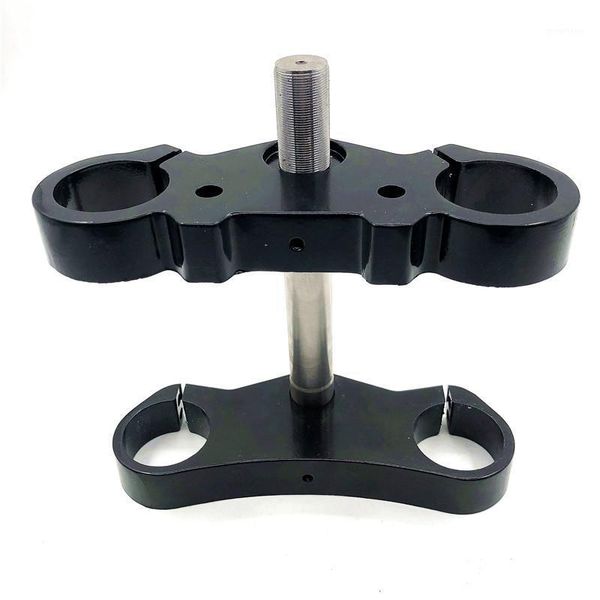

aluminum motorcycle 22mm 7/8" handlebar riser mount bars 45mm inverted absorber direction device upper and lower plate1