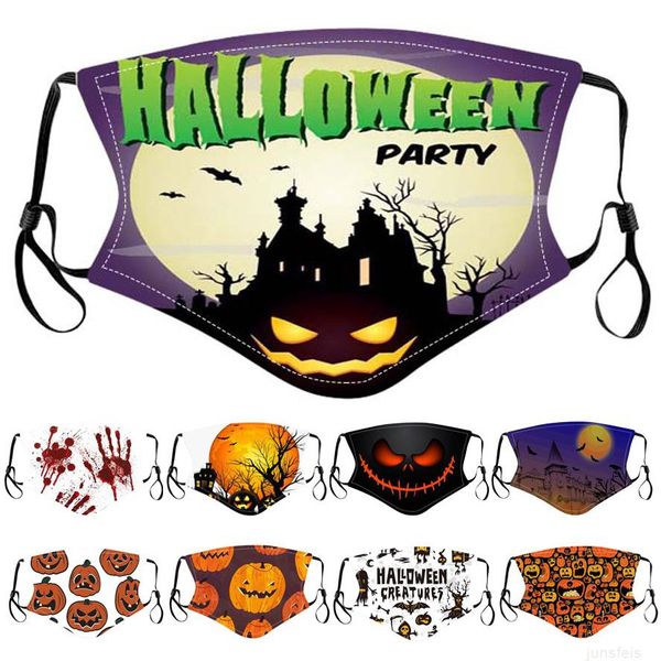 

factory mask fashion face mask halloween designer face children dustproof haze printing cartoon washable windproof