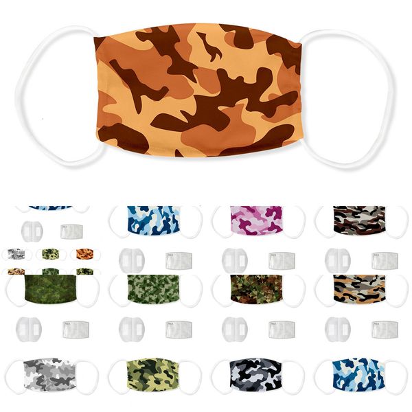 

anti-dust wind mouth leopard camouflage face masks washable breathable outdoor cyling bicycle protective mask for men women 3 n98to