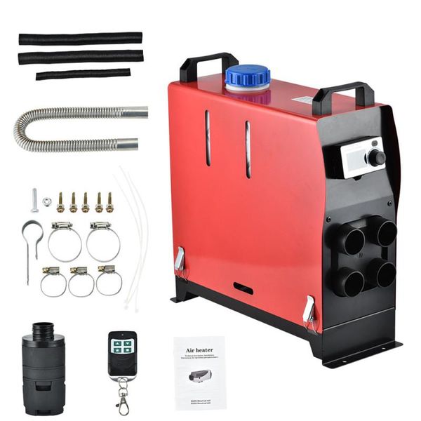 

air purifiers car fuel diesel heater forced parking with remote controller 4 holes 5kw 12v all in 1 integrated machine
