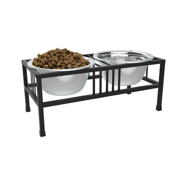 

повышенные чаши из нержавеющей стали из нержавеющей стали для собак