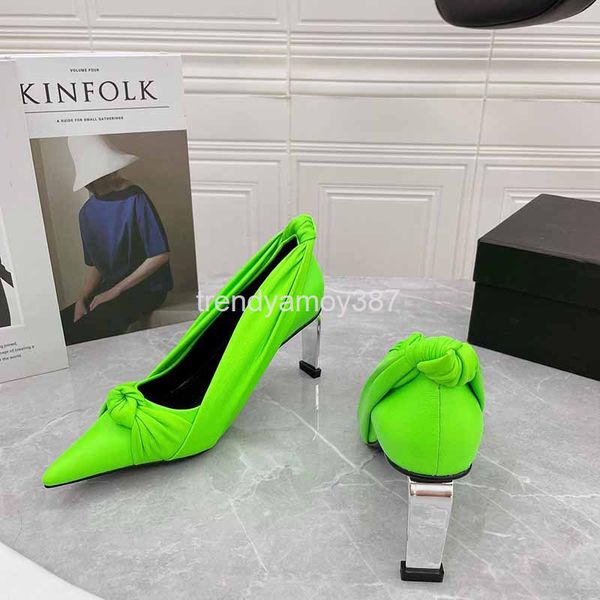 

dress shoes comfortable shoes women's pointed high heels and thin design temperament wrinkled shallow mouth single, Black