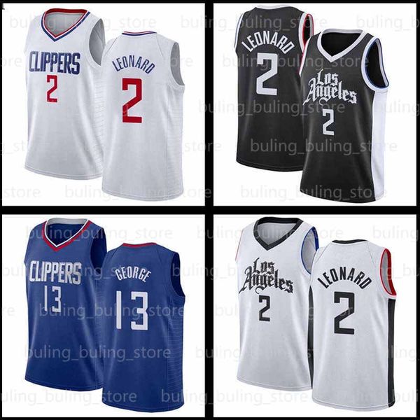 

leonard jersey paul 13 george kawhi 2020 2021 new los houston angeles mens clippers jerseys rockets city john black wall basketball 01, Black;blue