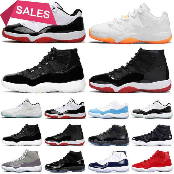 

{outdoor}11s men basketball shoes 11 25th anniversary citrus legend blue bred concord women mens trainers sports sneakers