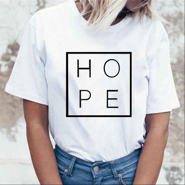 

2021 new brand summer women t shirt faith hope love casual soft t shirt female short sleeve funny for women, White