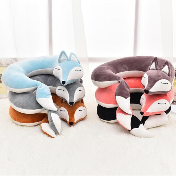 

cartoon animal shape cute u-shaped pillow protect the cervical spine pillow perfect gift for friends children