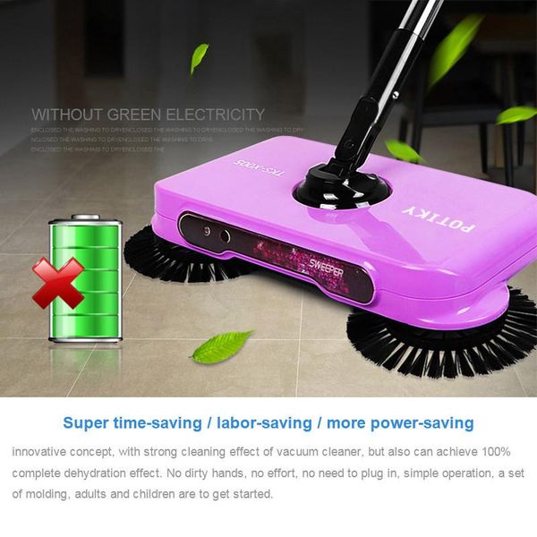 

household hand push sweeping machine broom room floor dust sweeper vacuum cleaner mop