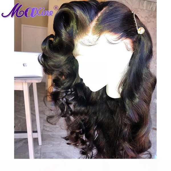 

glueless lace front wig human hair loose wave 13x4 lace front wigs pre plucked remy hair wigs with baby 150% wig, Black;brown