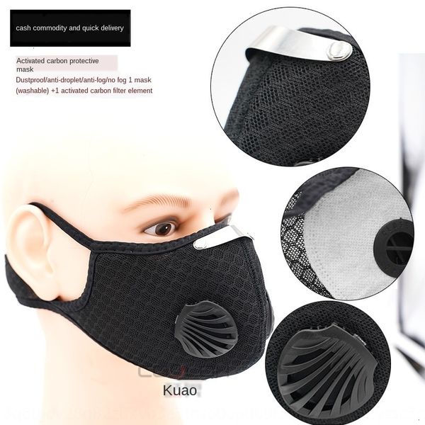 

cycling women's outdoor and running anti-haze men's warm bicycle dust mesh mask