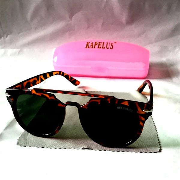 

sunglasses kapelus retro men and women american style 649b, White;black